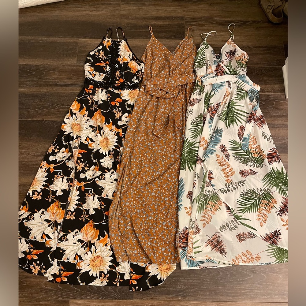 3 she in dress size medium/6. Worn once